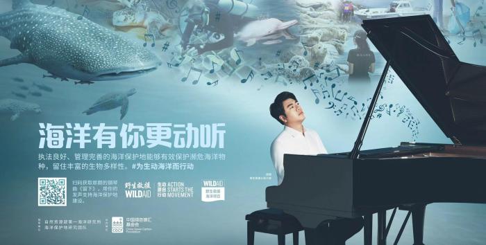 “海洋有你更動聽”公益宣傳片發布 郎朗邀網友共創主題曲《留下》(圖1)