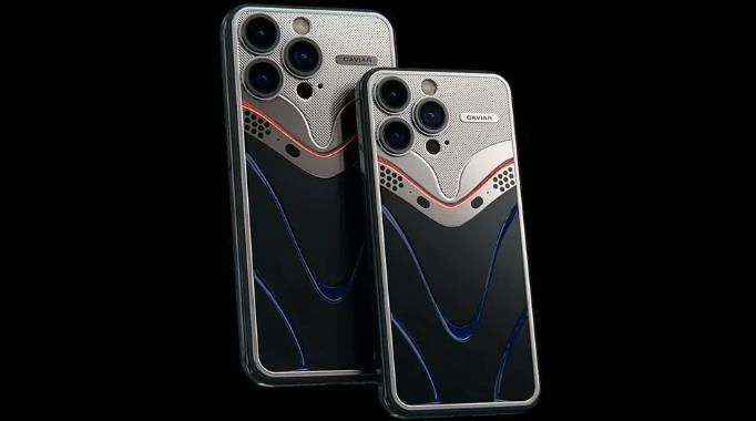 Caviar iPhone 15 Pro的靈感來自Apple Vision Pro的設計 售價8000美元(圖1)