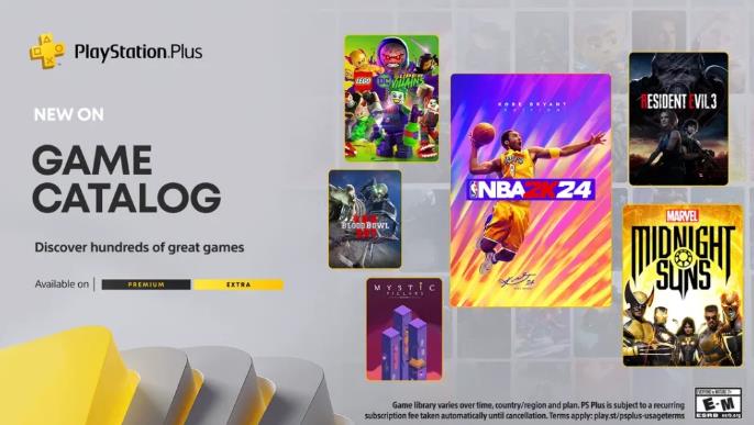 PlayStation Plus三月陣容：NBA 2K24、《生化危機(jī)3》、《午夜太陽(yáng)》等(圖1)