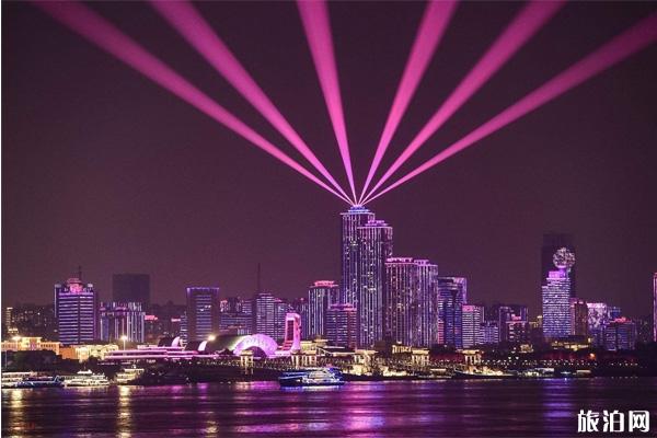 2024武漢長江燈光秀觀看地點+時間