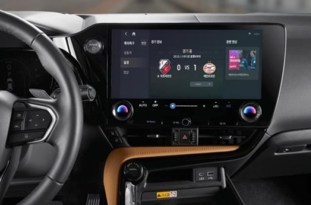 LG Uplus Sporki將應(yīng)用于豐田汽車信息娛樂(lè)系統(tǒng)(圖1)