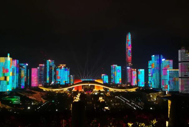 2024深圳市民中心燈光秀時間+地點+門票