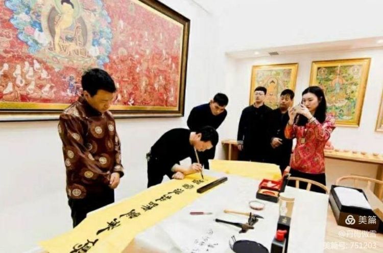 博采萬象貫古通今，筆神墨仙傳承千年——記中國抄經(jīng)第一人，萬福圖騰創(chuàng)始人江南余良先生(圖37)